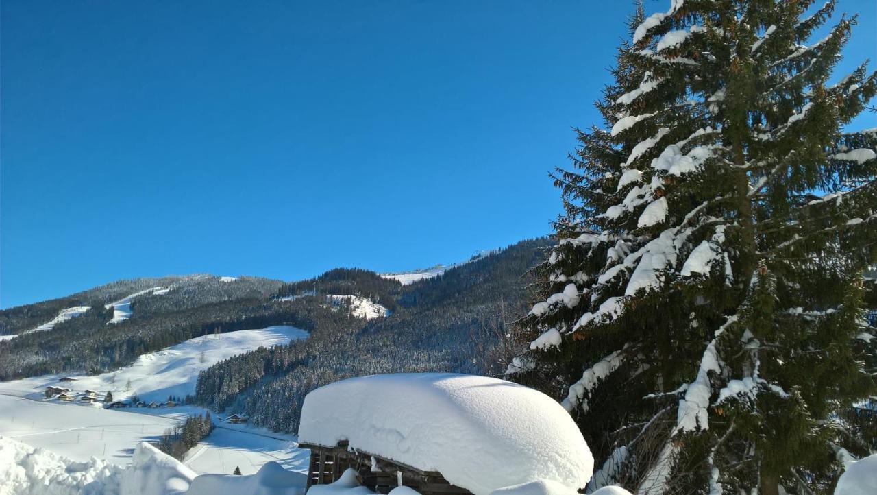 Das Hochkonig Dienten am Hochkönig Buitenkant foto