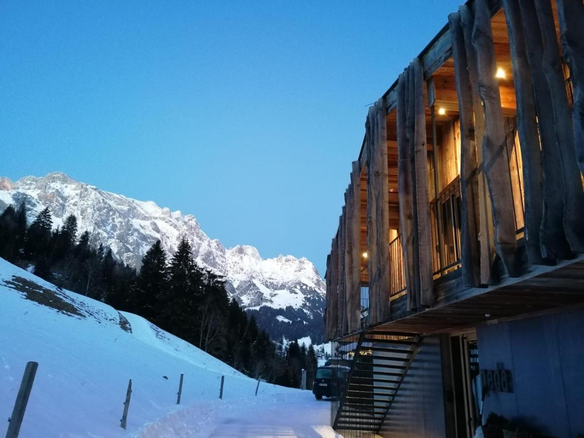 Das Hochkonig Dienten am Hochkönig Buitenkant foto