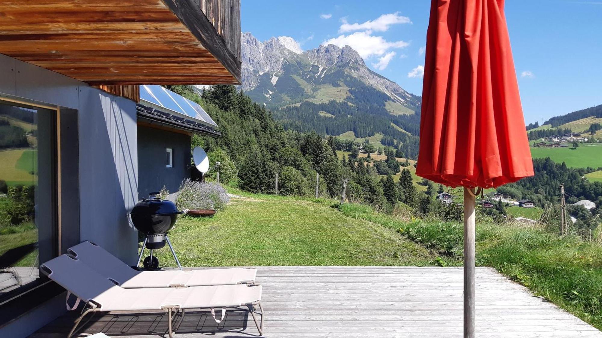 Das Hochkonig Dienten am Hochkönig Buitenkant foto